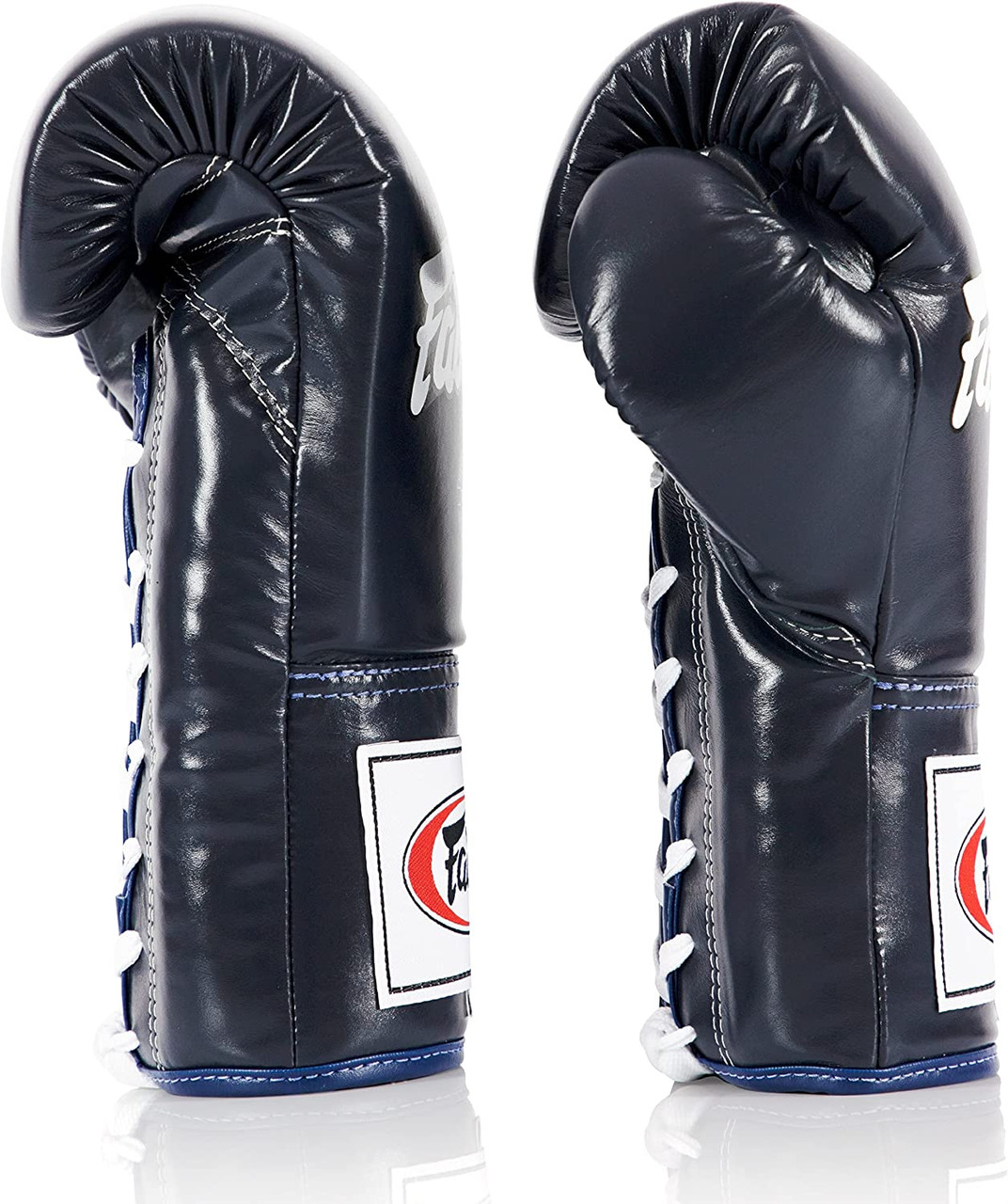 Fairtex Pro Competition Gloves - Locked Thumb Blue