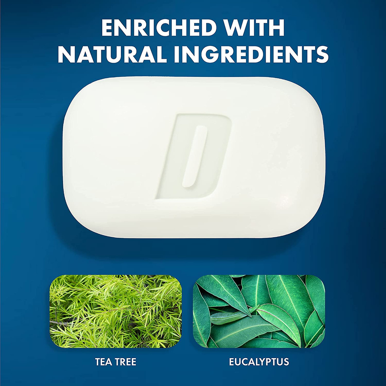 Defense Soap 4 oz Bar Soap – Tea Tree & Eucalyptus | 30 Pack