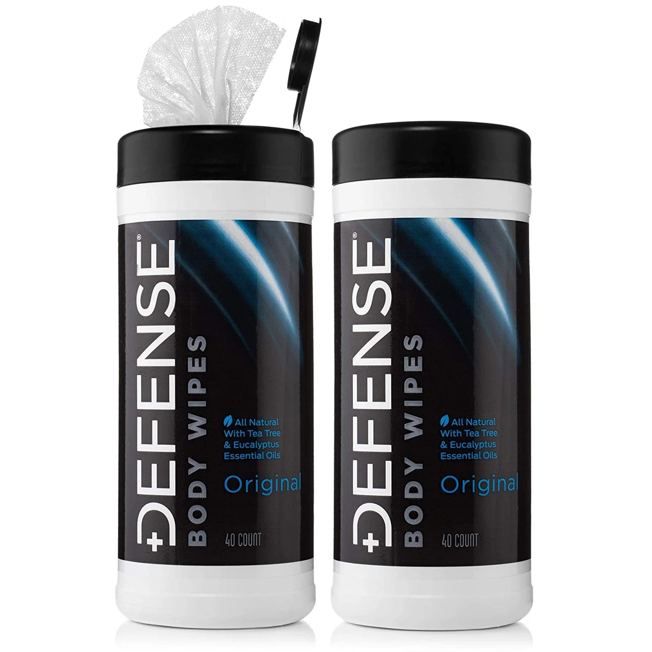 Defense Soap Body Wipes 2-Pack – 80 Wipes