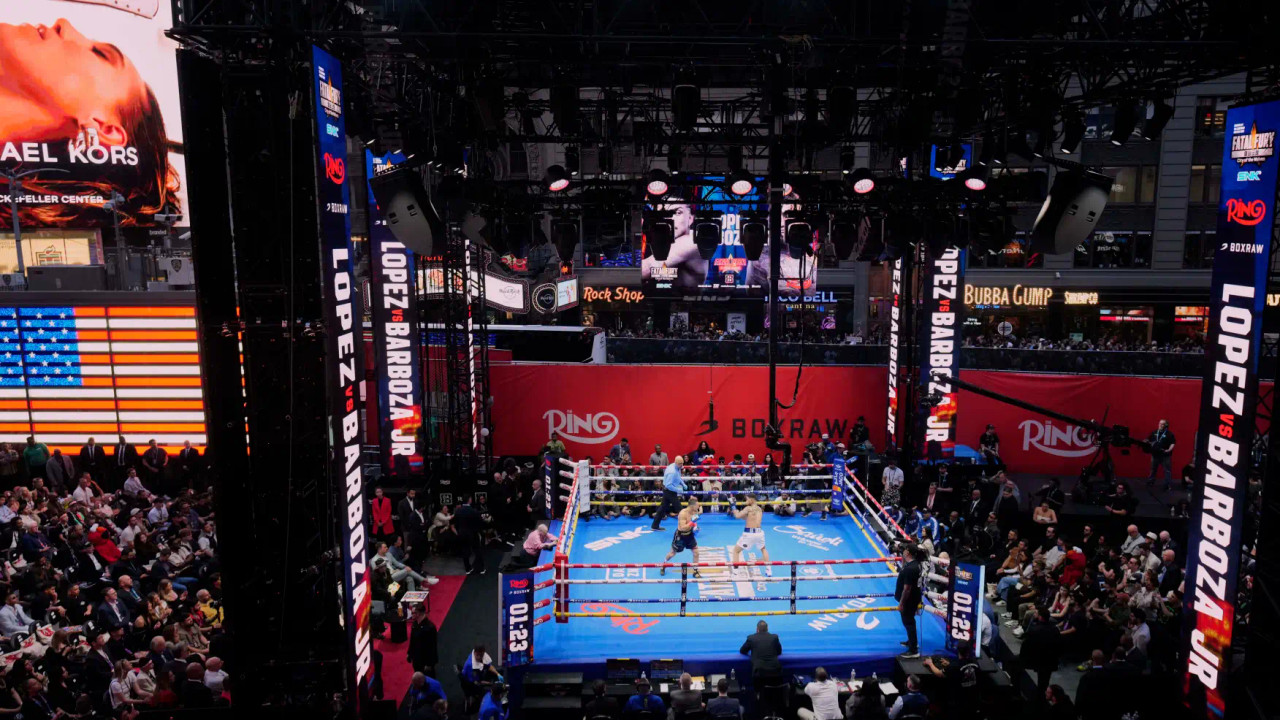 20′ X 20′ Professional Boxing Ring