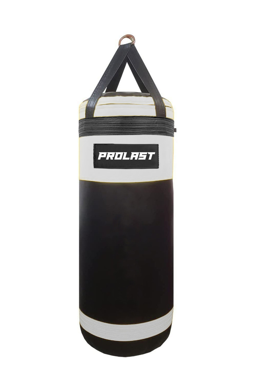 Prolast 4 FOOT 100LB DELUXE HEAVY BAG - BLACK // WHITE