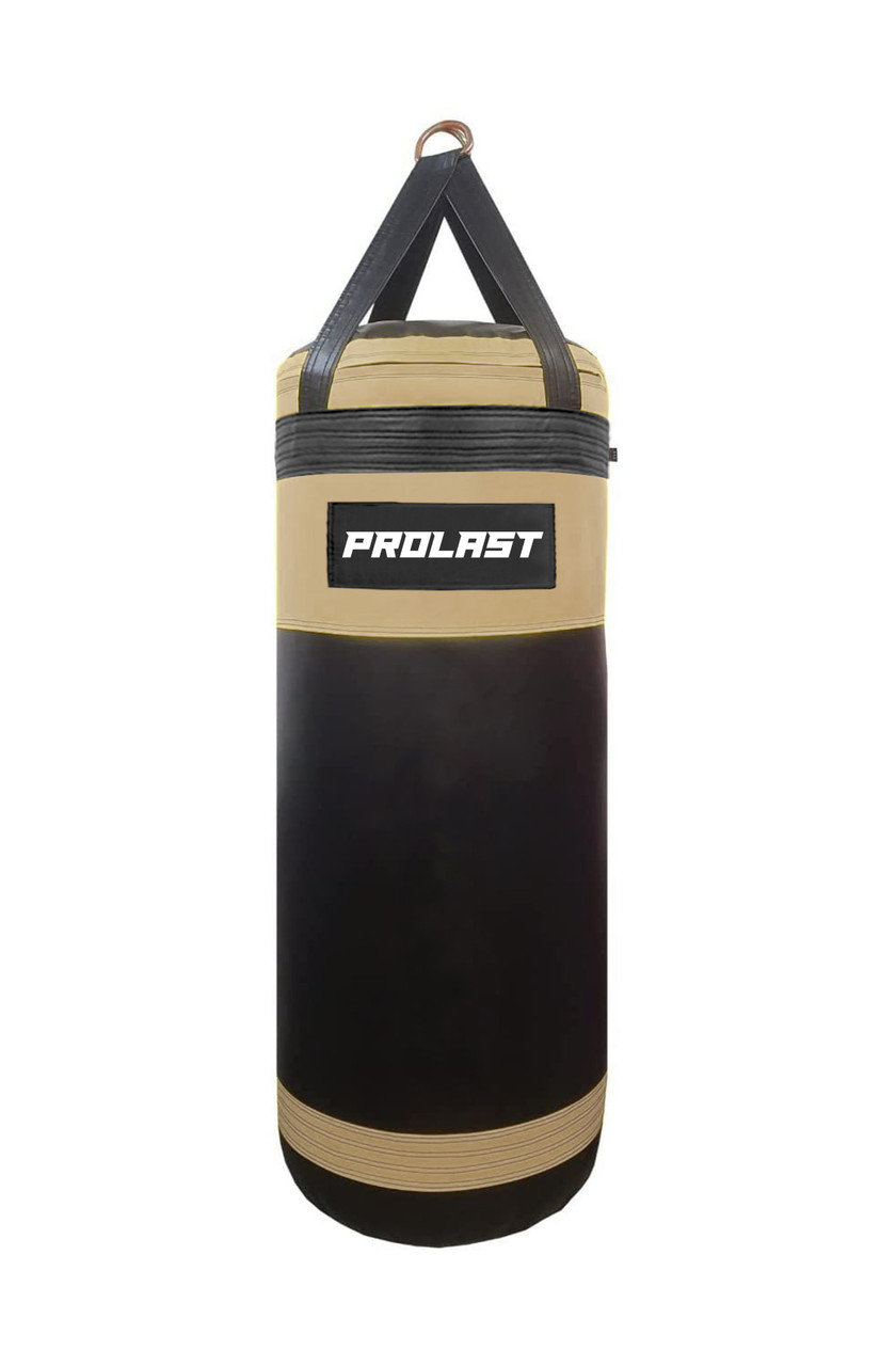 Prolast 4-Foot 80 lb Deluxe Heavy Bag – Black/Tan