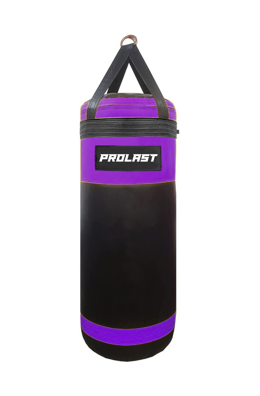 Prolast 4 FOOT 100LB DELUXE HEAVY BAG - BLACK // PURPLE