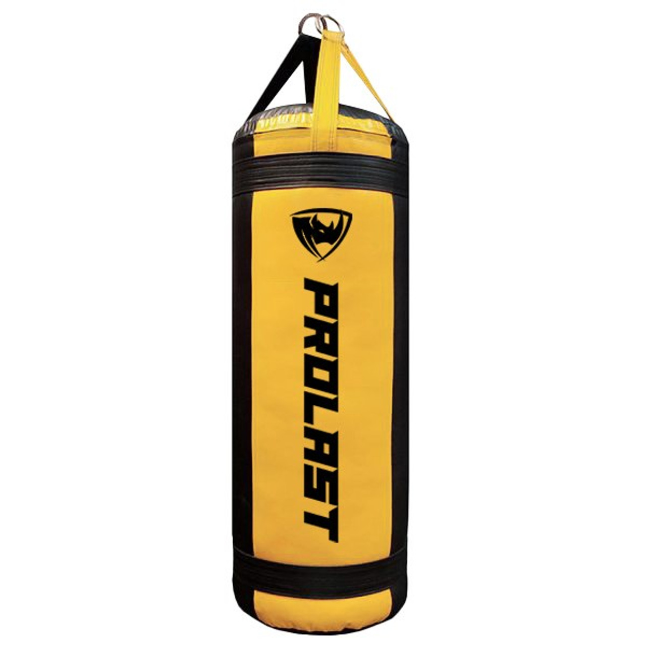 Prolast 4FT XL 135LB Mayweather Style Punching Bag Black // Yellow Made in USA