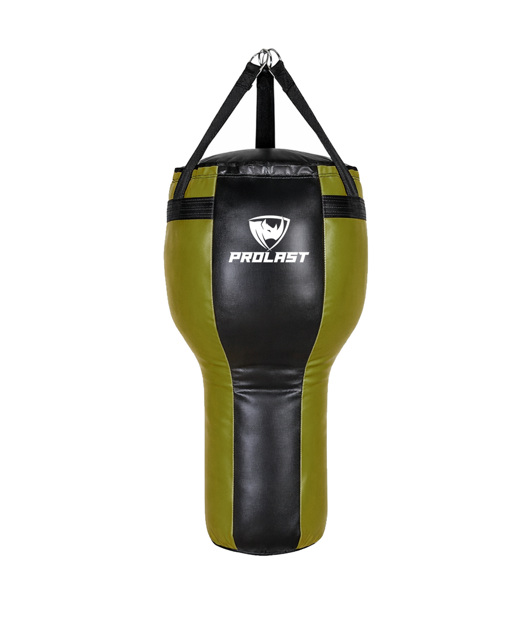 Angle Uppercut Heavy Bag Black // Olive Made in USA