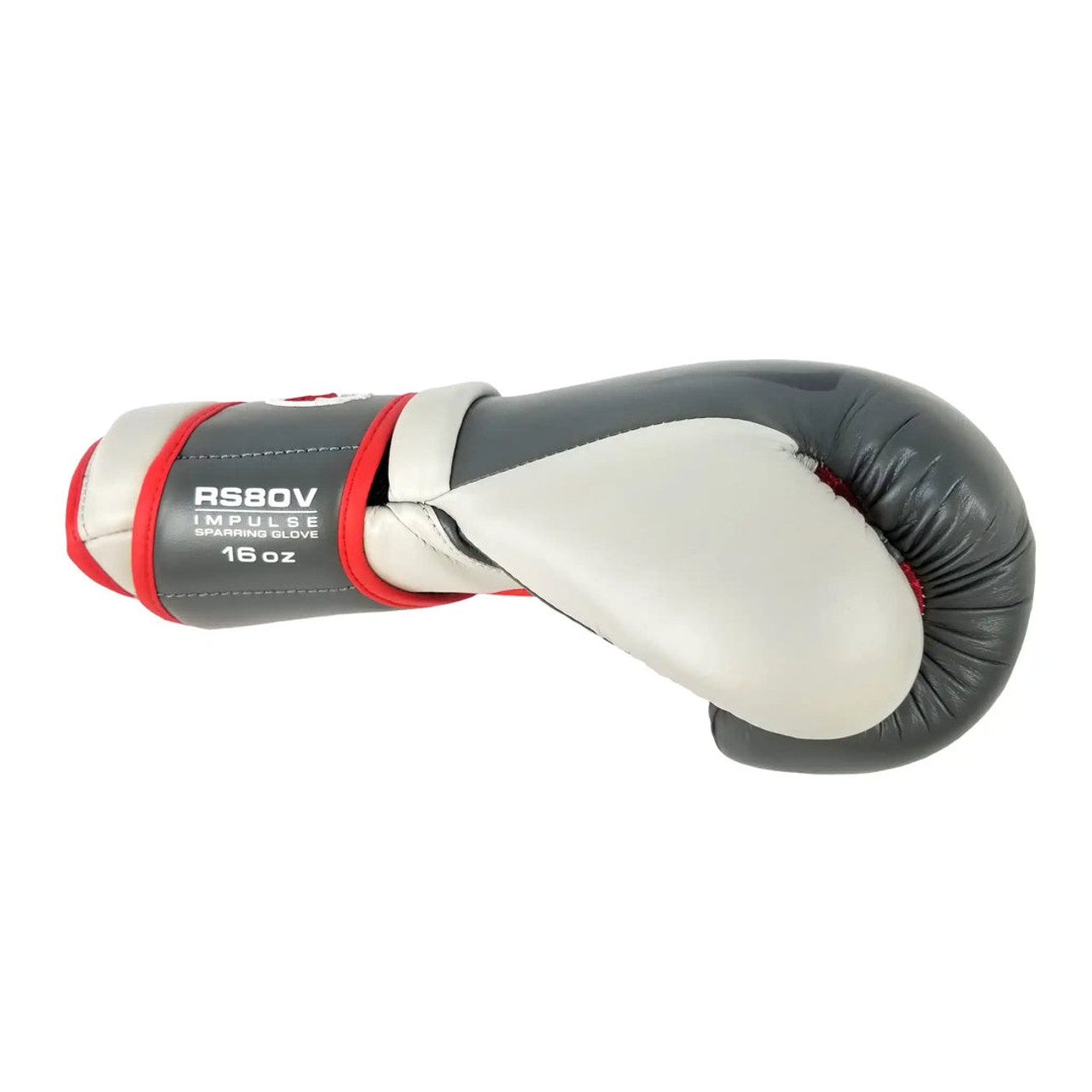 Rival(ライバル) RS80V ボクシンググローブ 12oz グレー/レッド Rival RS80V Impulse Sparring Gloves Grey - PRO FIGHT SHOP