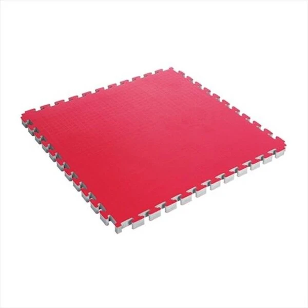 Red / Blue Reversible Interlocking Puzzle Mat - 40” x 40” x 1”