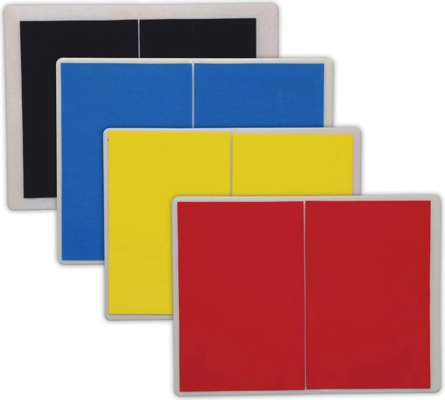 Rebreakable Martial Arts Breaking Boards – 2-Board Training Set (Red + Black)