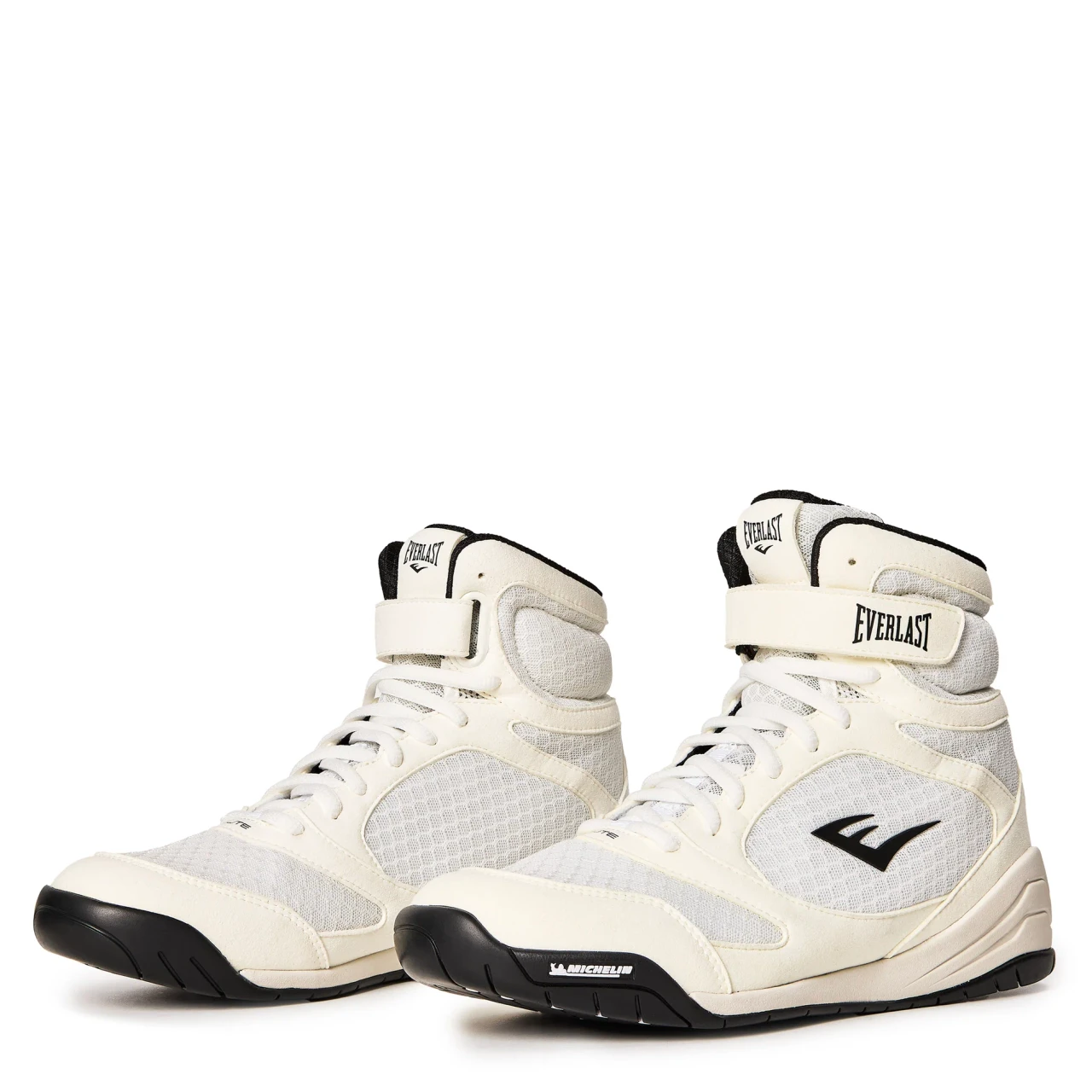 Everlast Elite Pro Boxing Shoes – White/Black