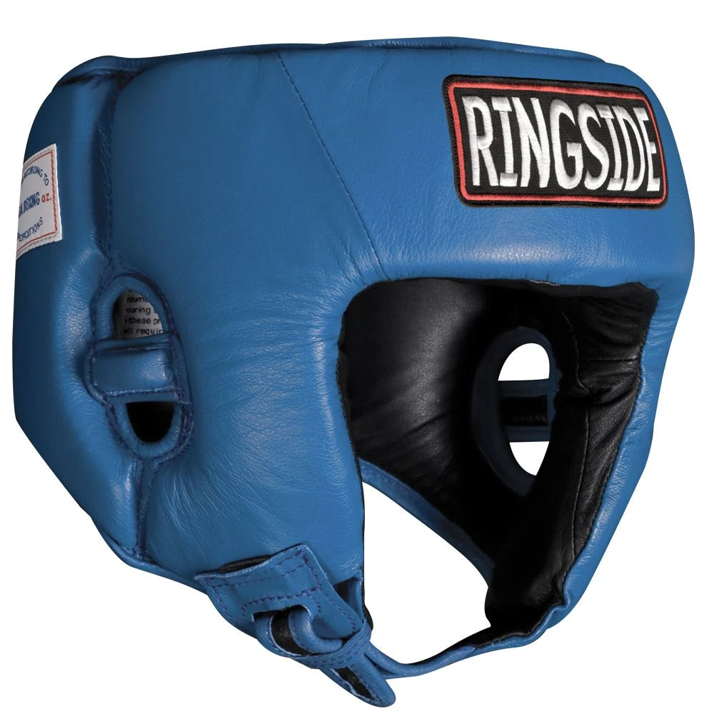Ringside USA Boxing Approved Competition Open Face Headgear – Blue