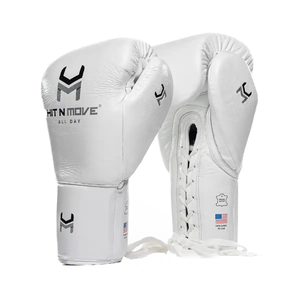 Hit N' Move Agility Lace-Up Boxing Gloves - alternate color