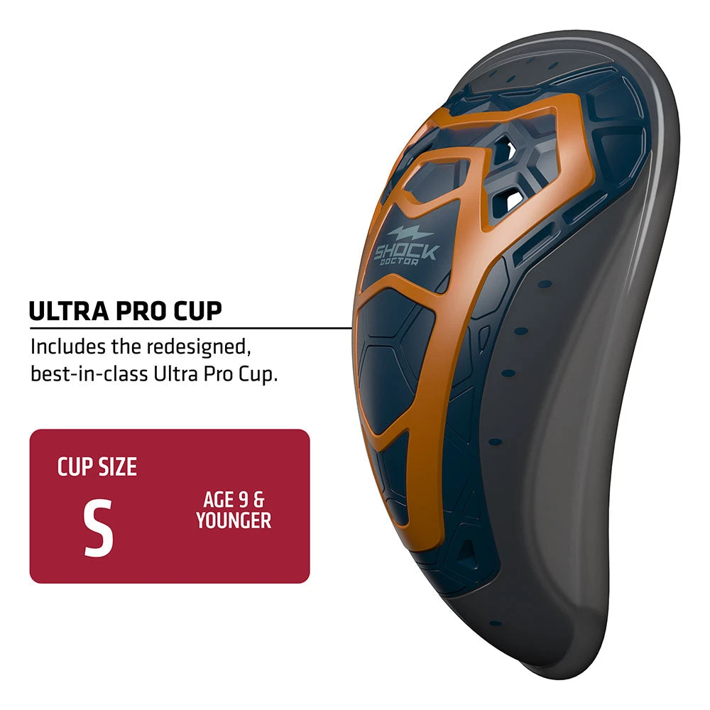 Shock Doctor Youth Ultra Pro Boxer Brief with Ultra 2.0 Cup