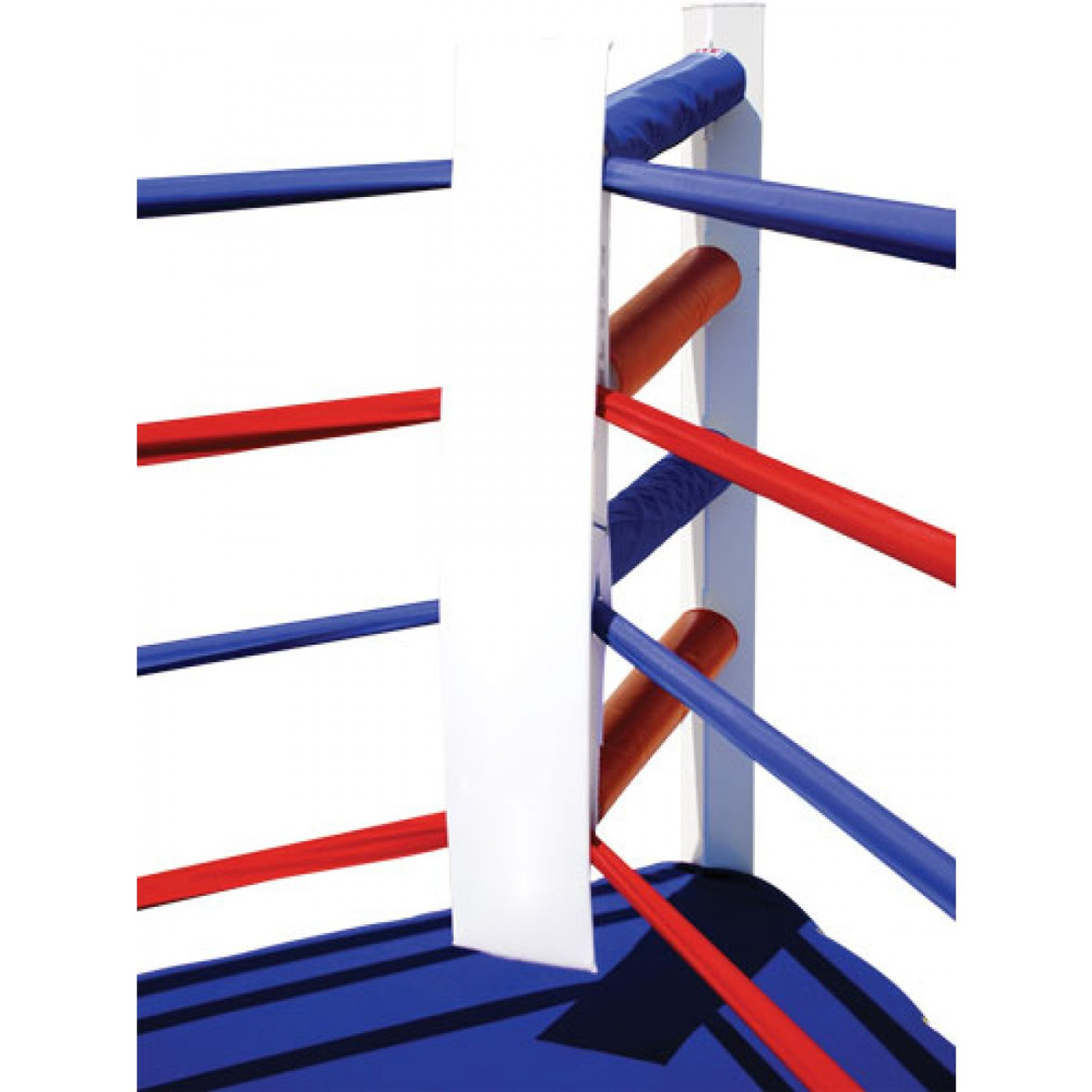 Boxing Ring Corner Lit stock illustration. Illustration of isolate -  80555889