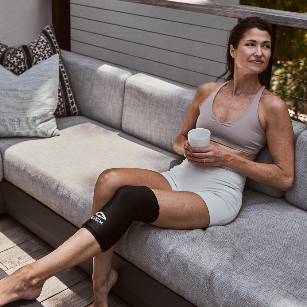 Shock Doctor Flex Ice Therapy Knee/Thigh Compression Sleeve