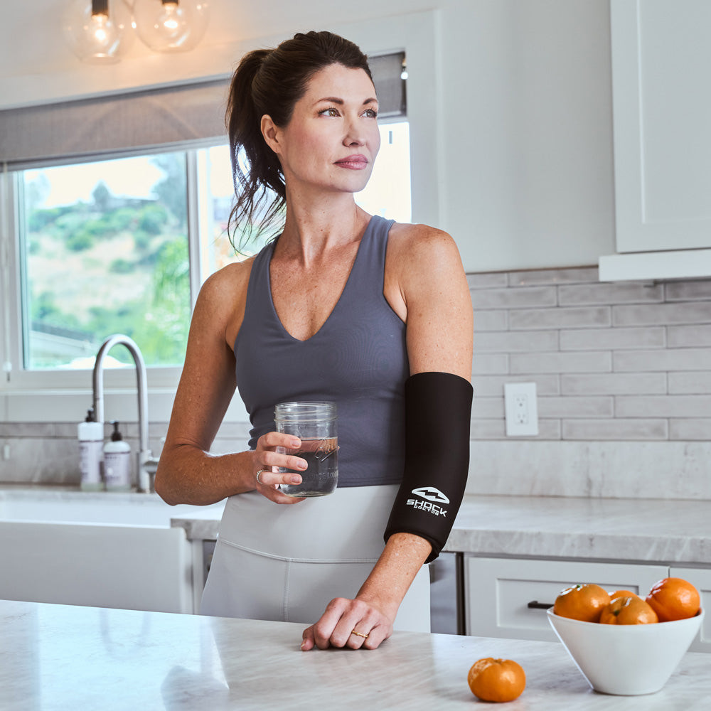 Shock Doctor Flex Ice Therapy Arm/Elbow Compression Sleeve