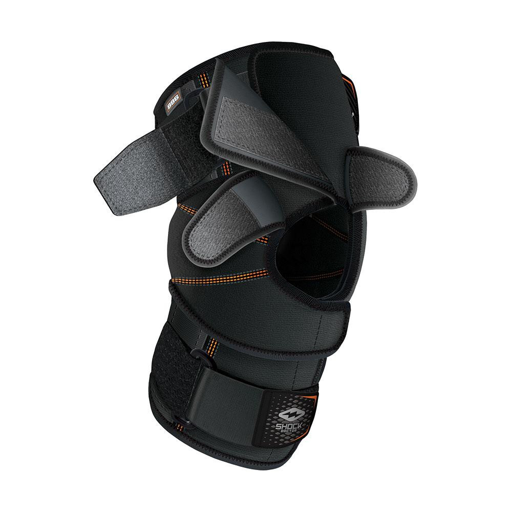 Shock Doctor Knee Brace with Dual Wrap & Heavy-Duty Hinges