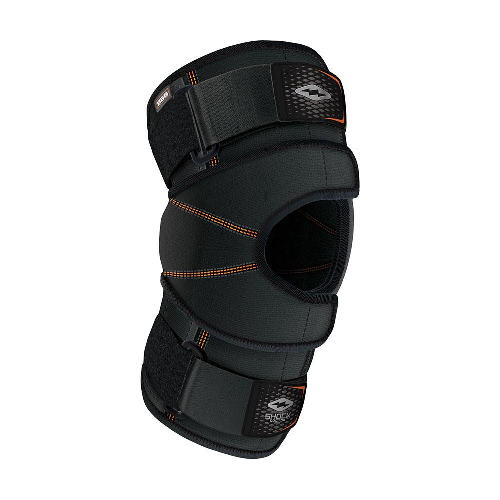 Shock Doctor Knee Brace with Dual Wrap & Heavy-Duty Hinges