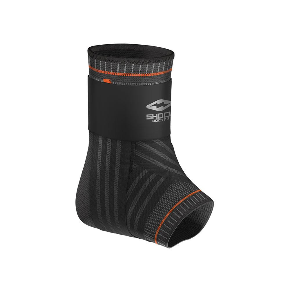 Shock Doctor Ultra Knit Ankle Brace with Figure 6 Strap & Stays