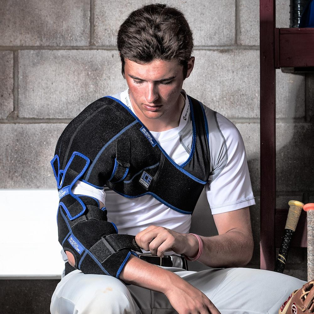 Shock Doctor Ice Recovery Shoulder Elbow Compression Wrap