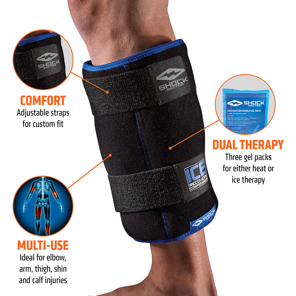 Shock Doctor Ice Recovery Multi-Use Compression Wrap