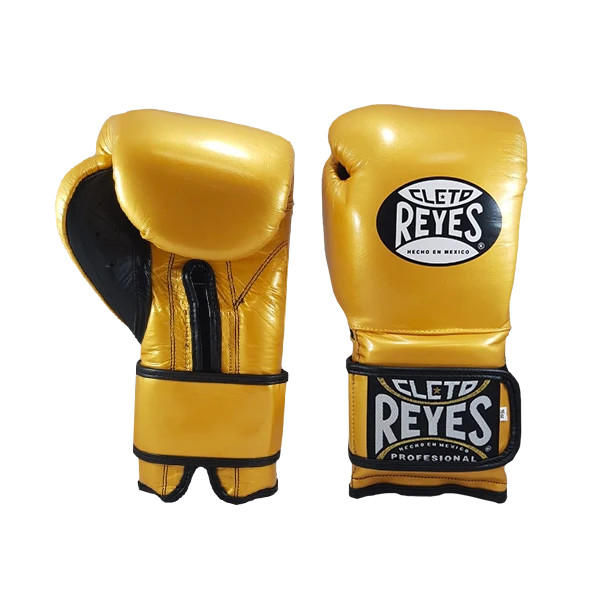 Cleto Reyes Hook and Loop Gloves solid gold