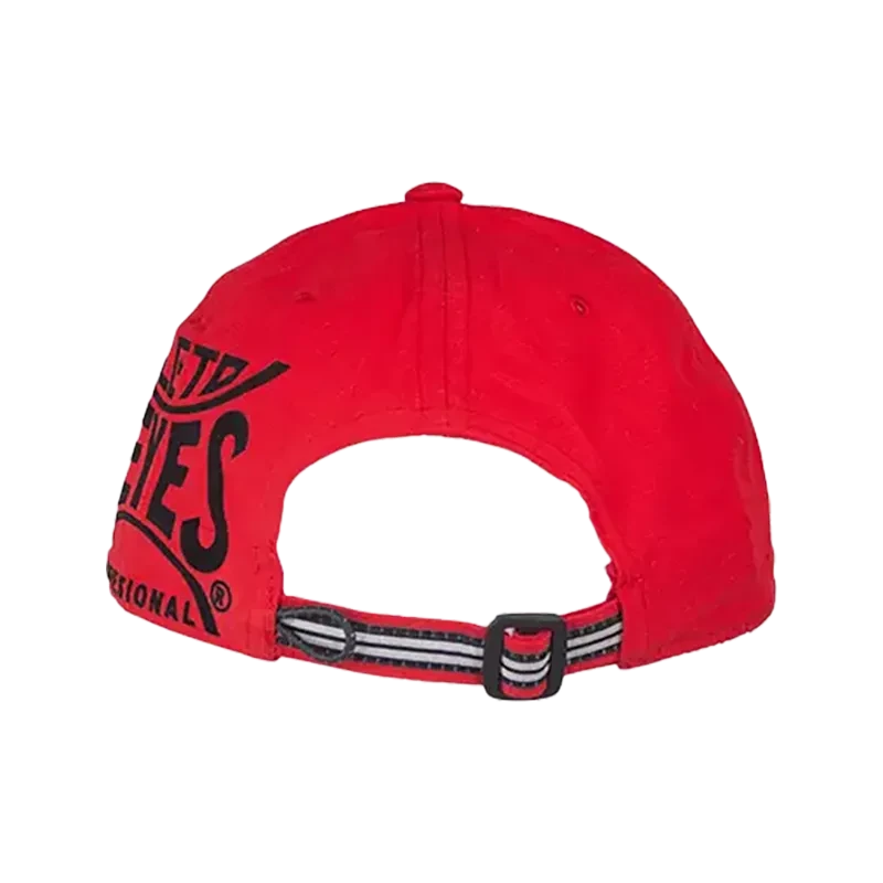 Cleto Reyes Polyester Cap - Red (back view) | C882R