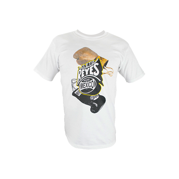 Cleto Reyes Vintage Gloves T-Shirt white