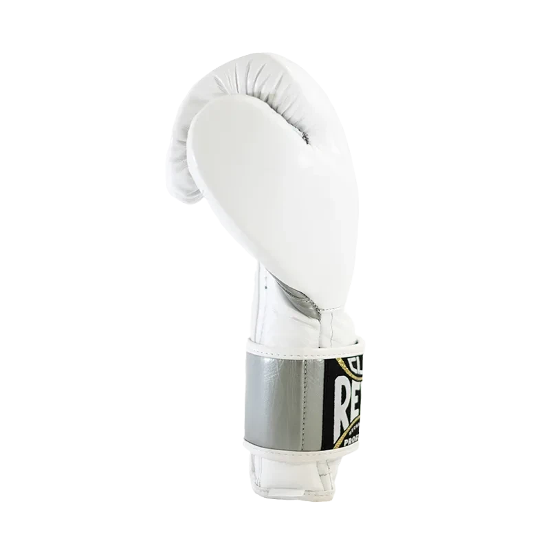 Silver Storm - Hook & Loop Boxing Gloves E641BL side | Cleto Reyes USA Boxing
