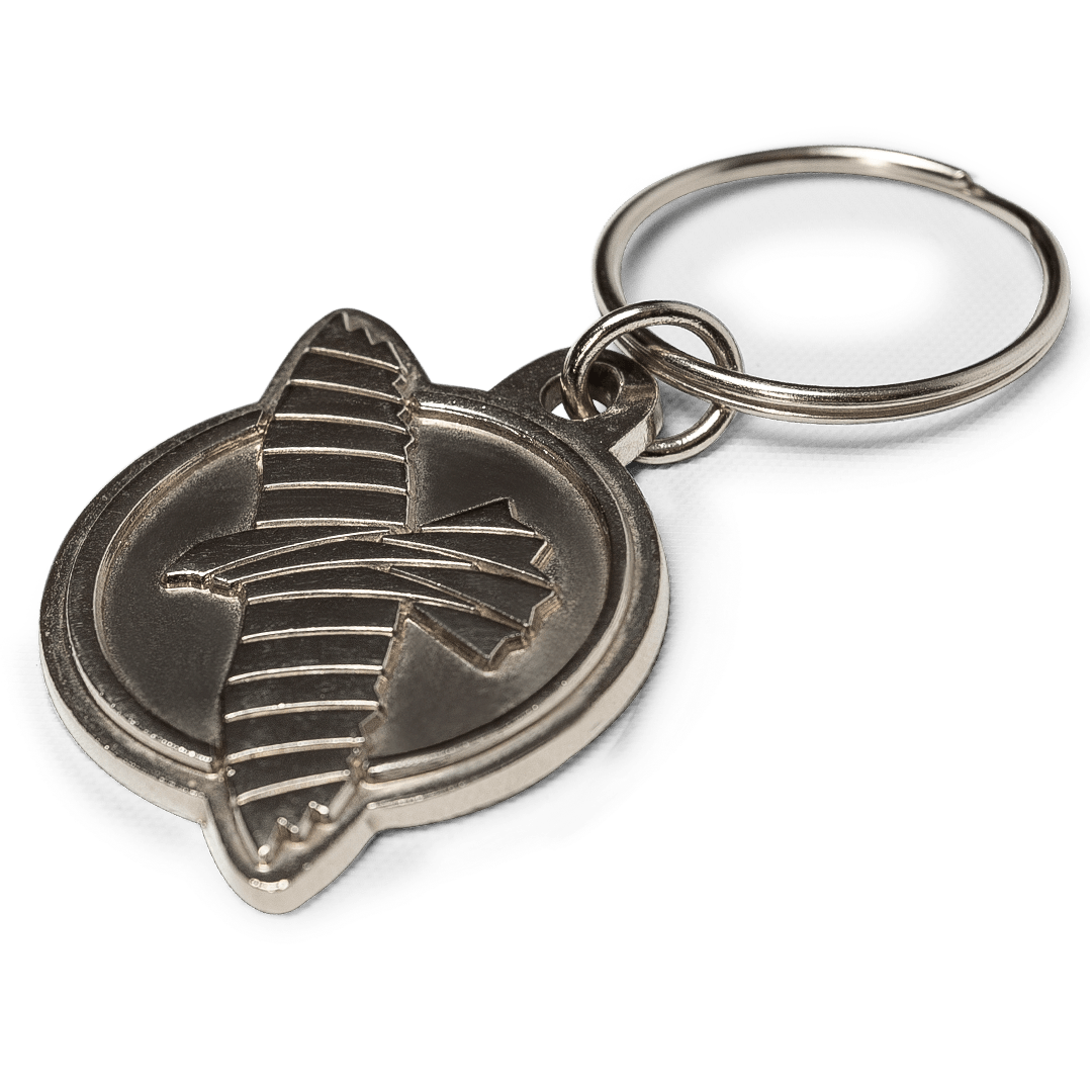Hayabusa Metal Falcon Keychain
