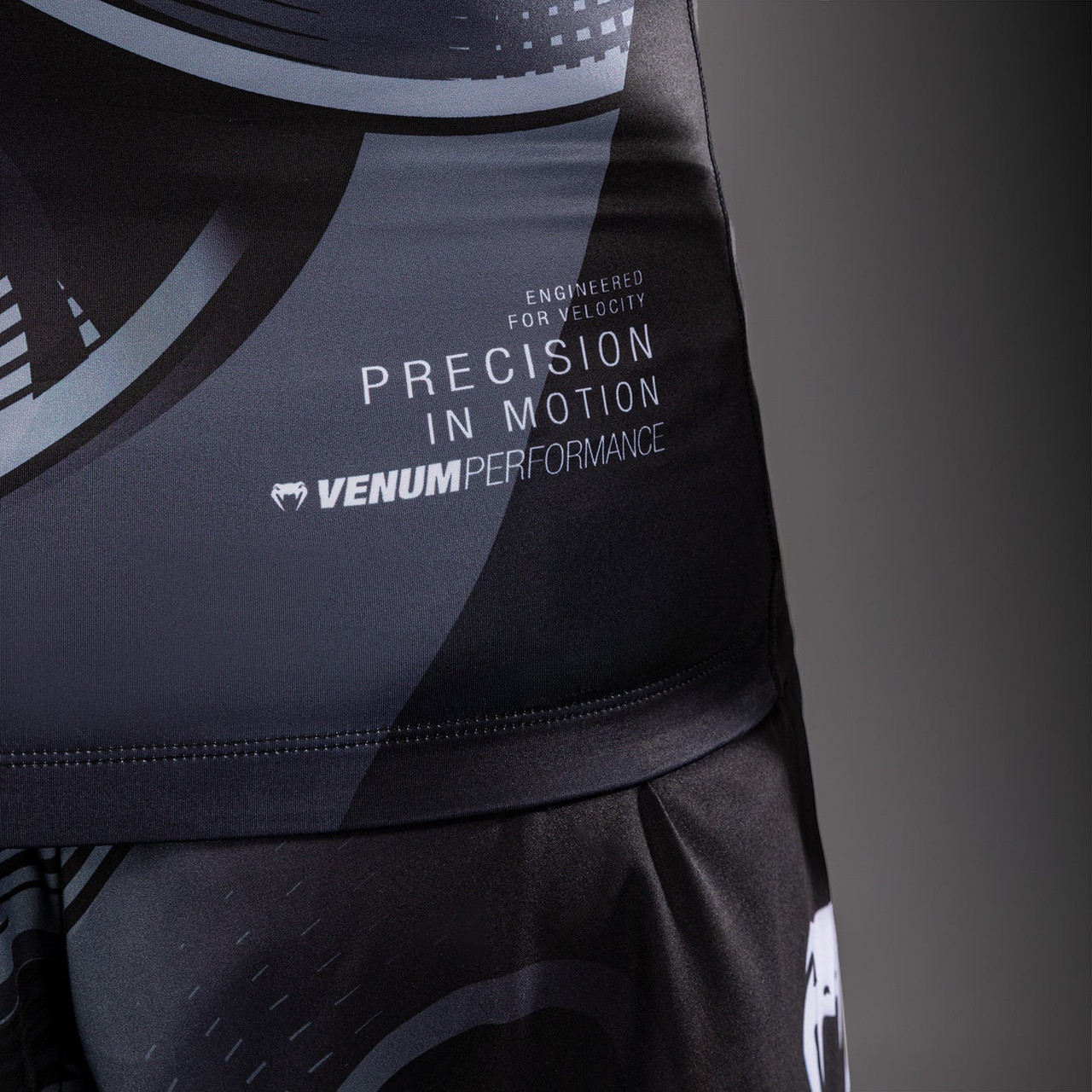 Venum Crimson Viper 2.0 Short Sleeve Rashguard - Black/Grey