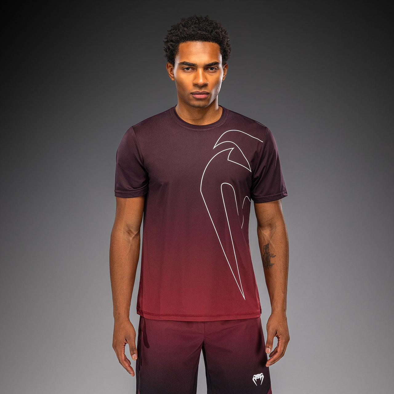 Venum Giant Shift Dry Tech T-Shirt - Black/Red