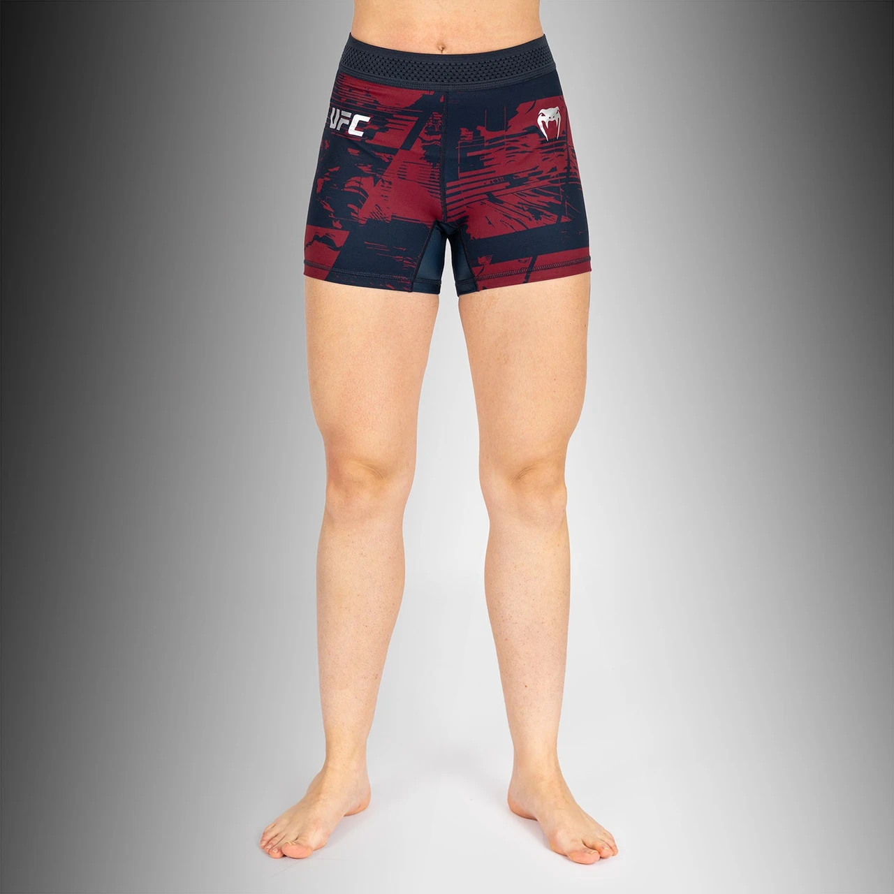 Women’s UFC Zenith by Venum Burgundy Authentic Fight Week Performance Vale Tudo Short