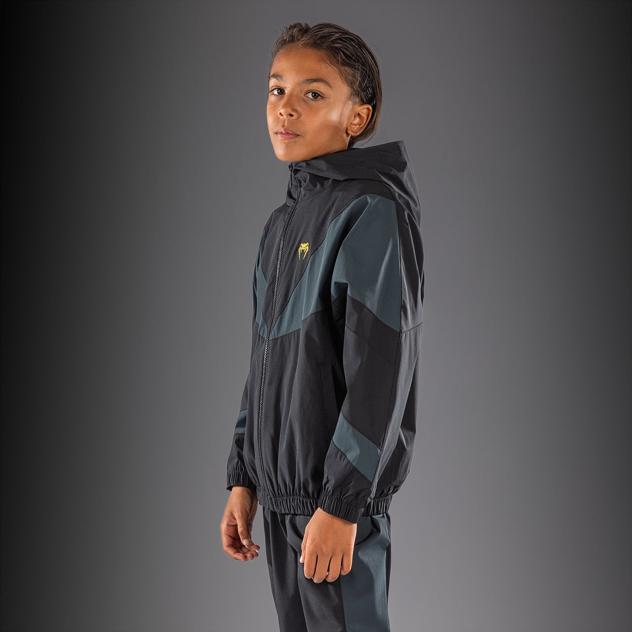 Venum Vectra Kids Track Jacket - Black/Gold