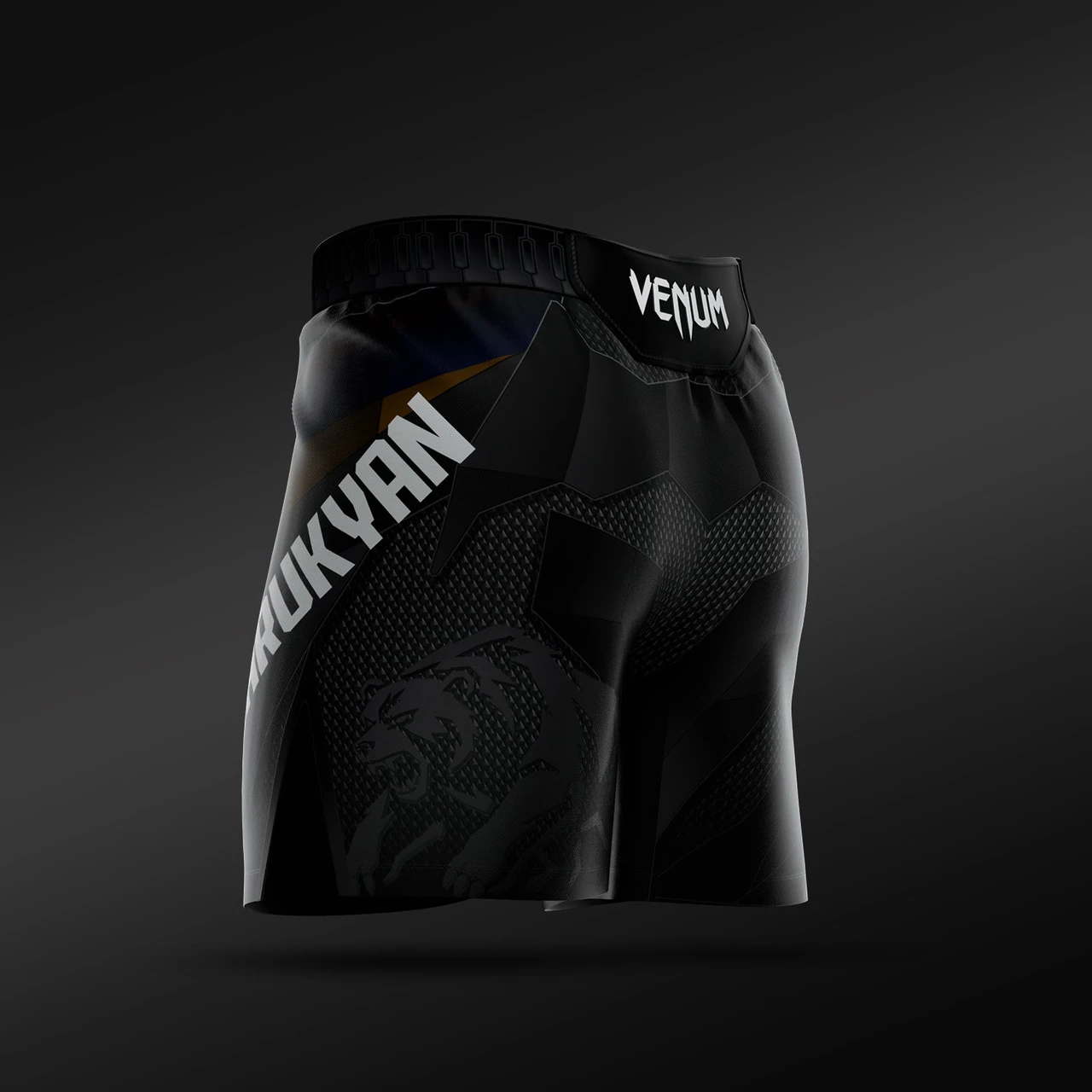 Men’s UFC Adrenaline Unrivaled by Venum Black Arman Tsarukyan Short Fit Fight Short