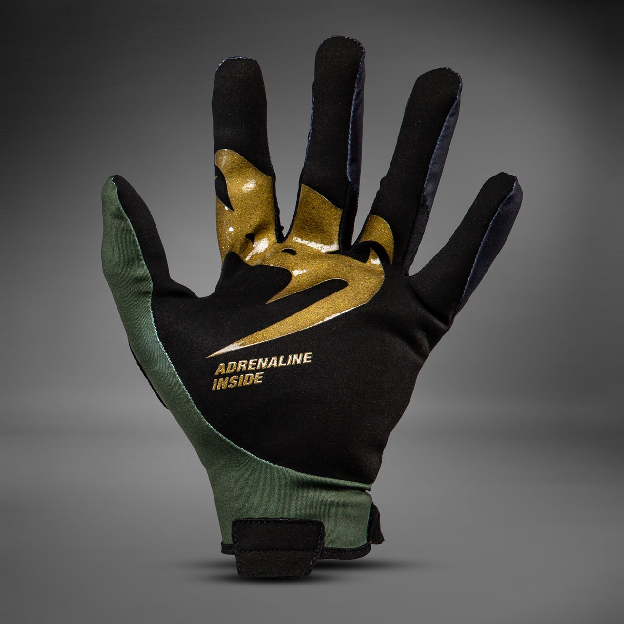 Venum MX Summer MX Gloves - Black/Green/Gold