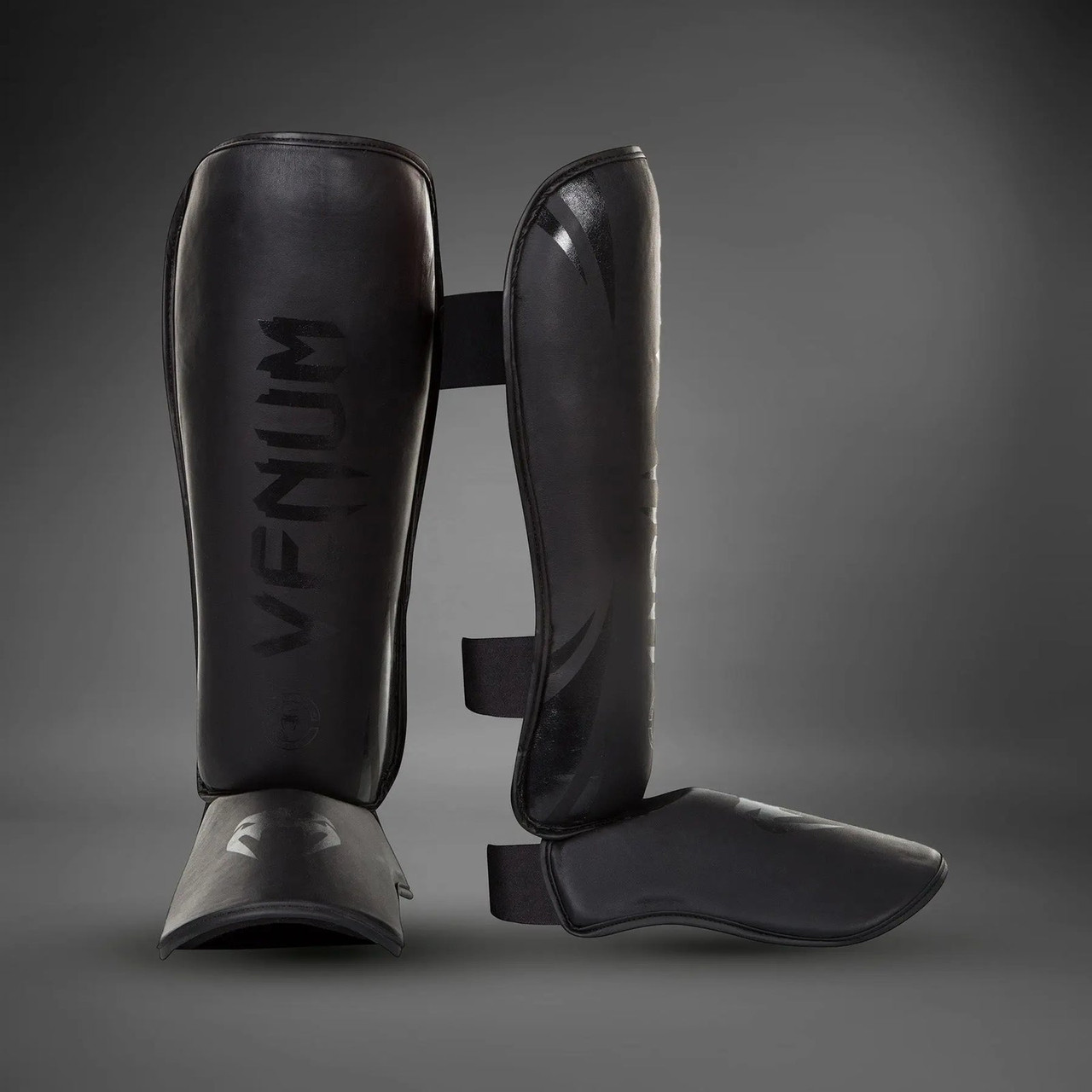 Venum Challenger Standup Shin Guards - Matte/Black