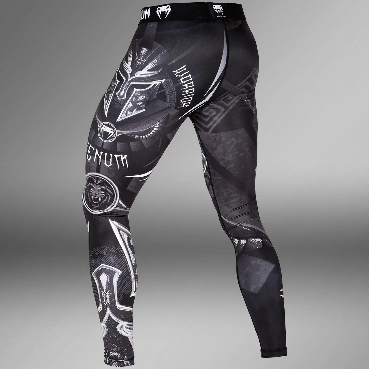 Venum Gladiator 3.0 Compression Tights - Black/White
