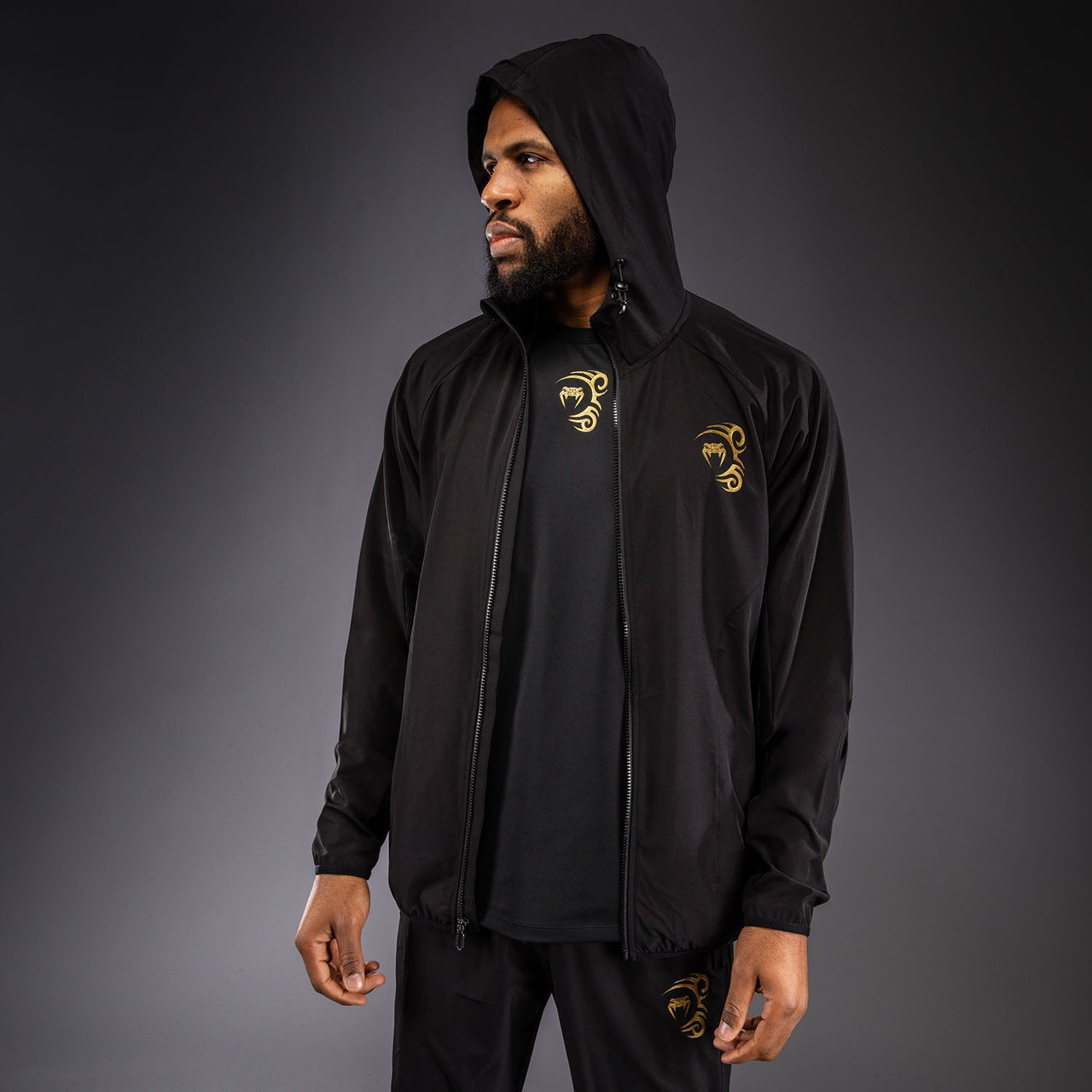 Venum x Mike Tyson Tiger Track Jacket - Black/Gold