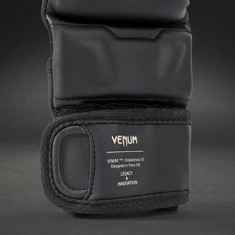 Venum Impact Evo Sparring MMA Gloves - Black