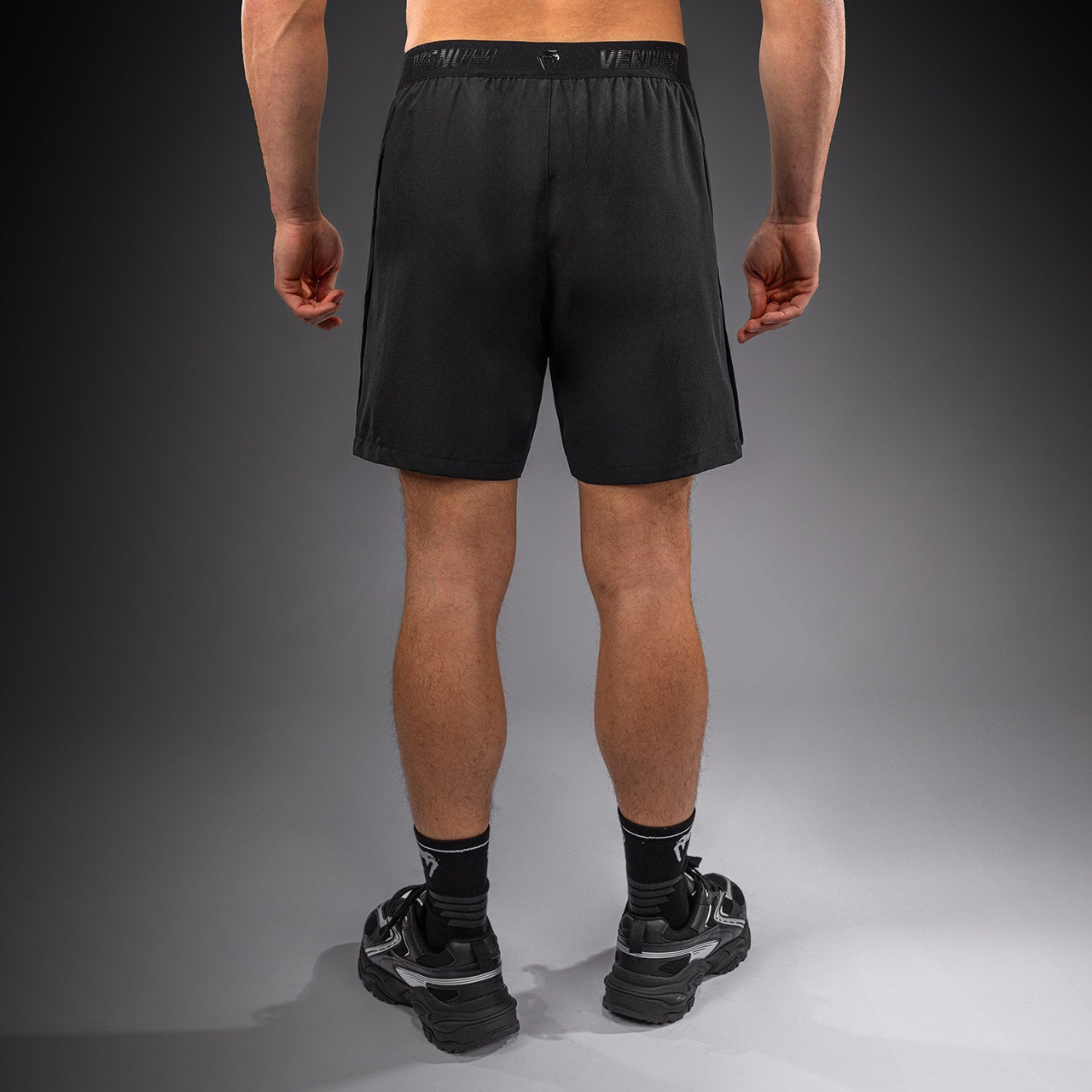 Venum Lazer Hybrid Training Shorts - Black/Grey