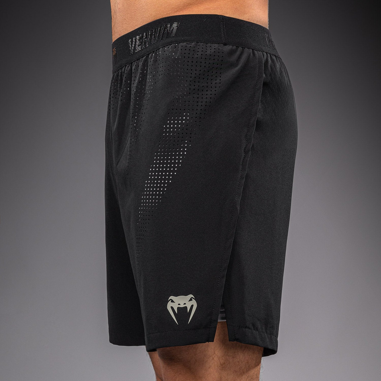 Venum Lazer Hybrid Training Shorts - Black/Grey