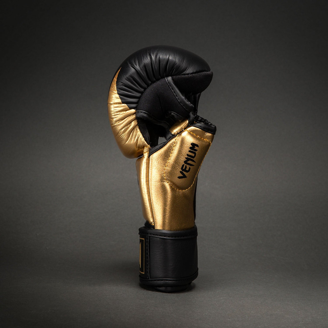 Venum Attack 2.0 Sparring Gloves Leather - Gold/Black