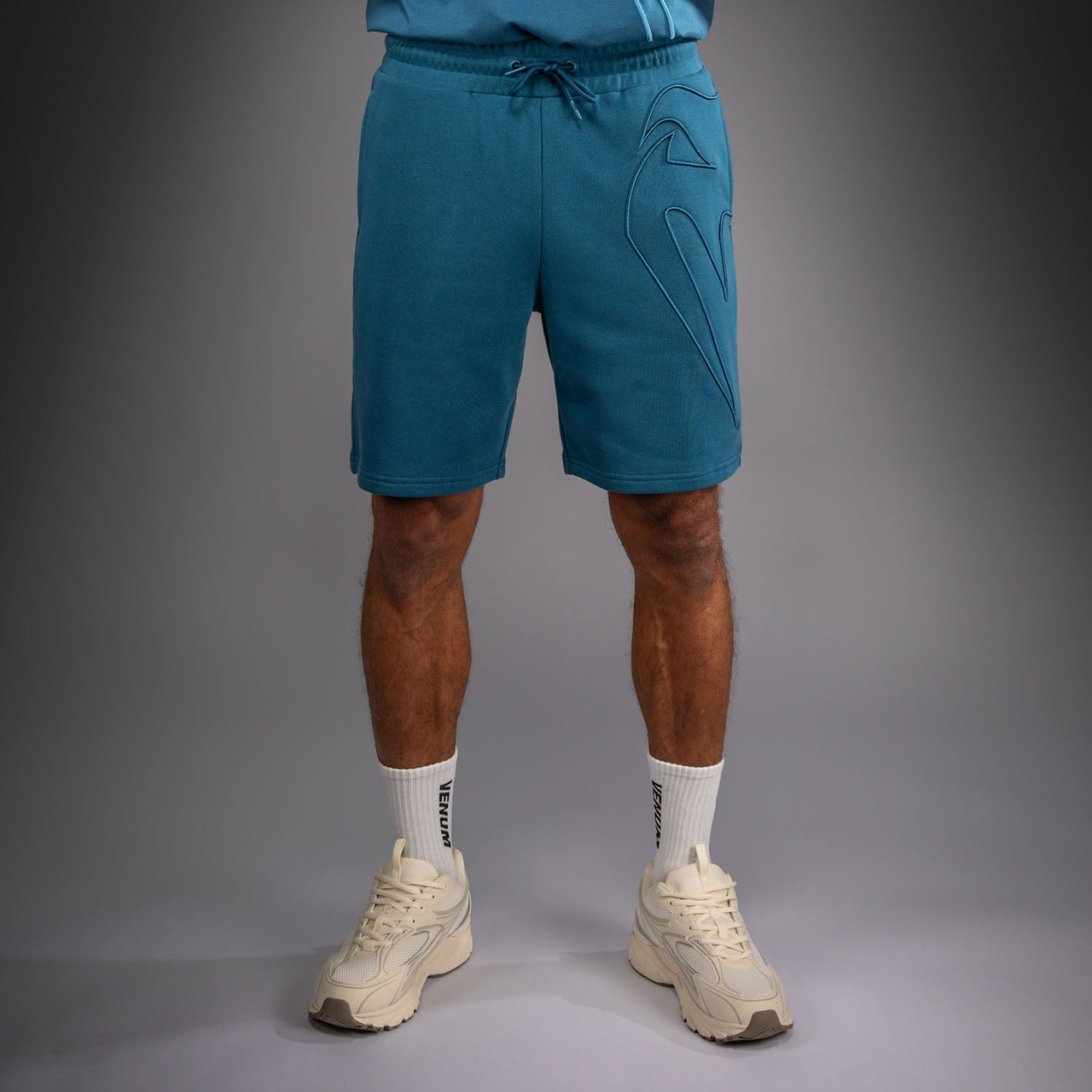 Venum Giant 3D Cotton Shorts - Ocean Blue