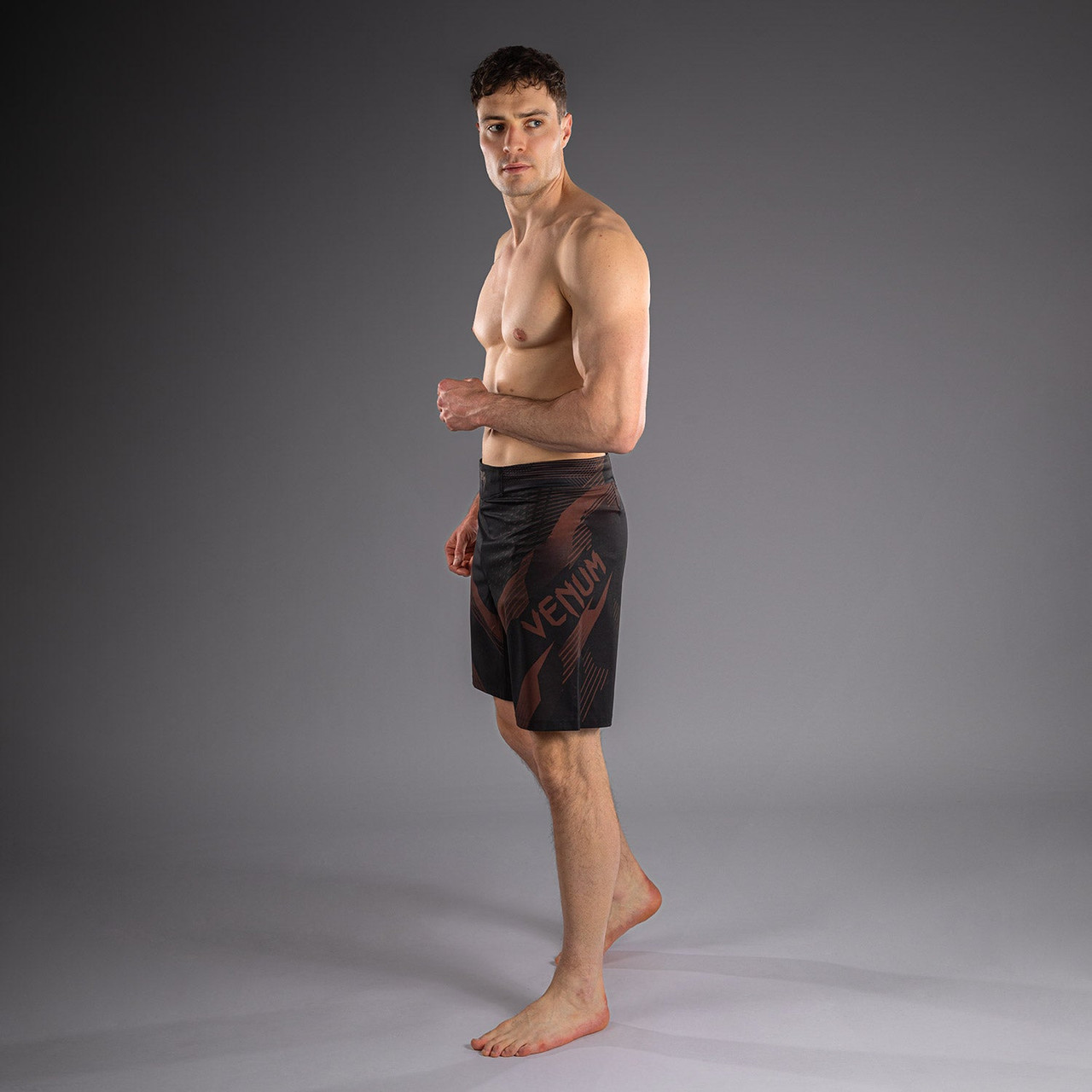 Venum No-Gi 6.0 Fight Shorts - Black/Brown