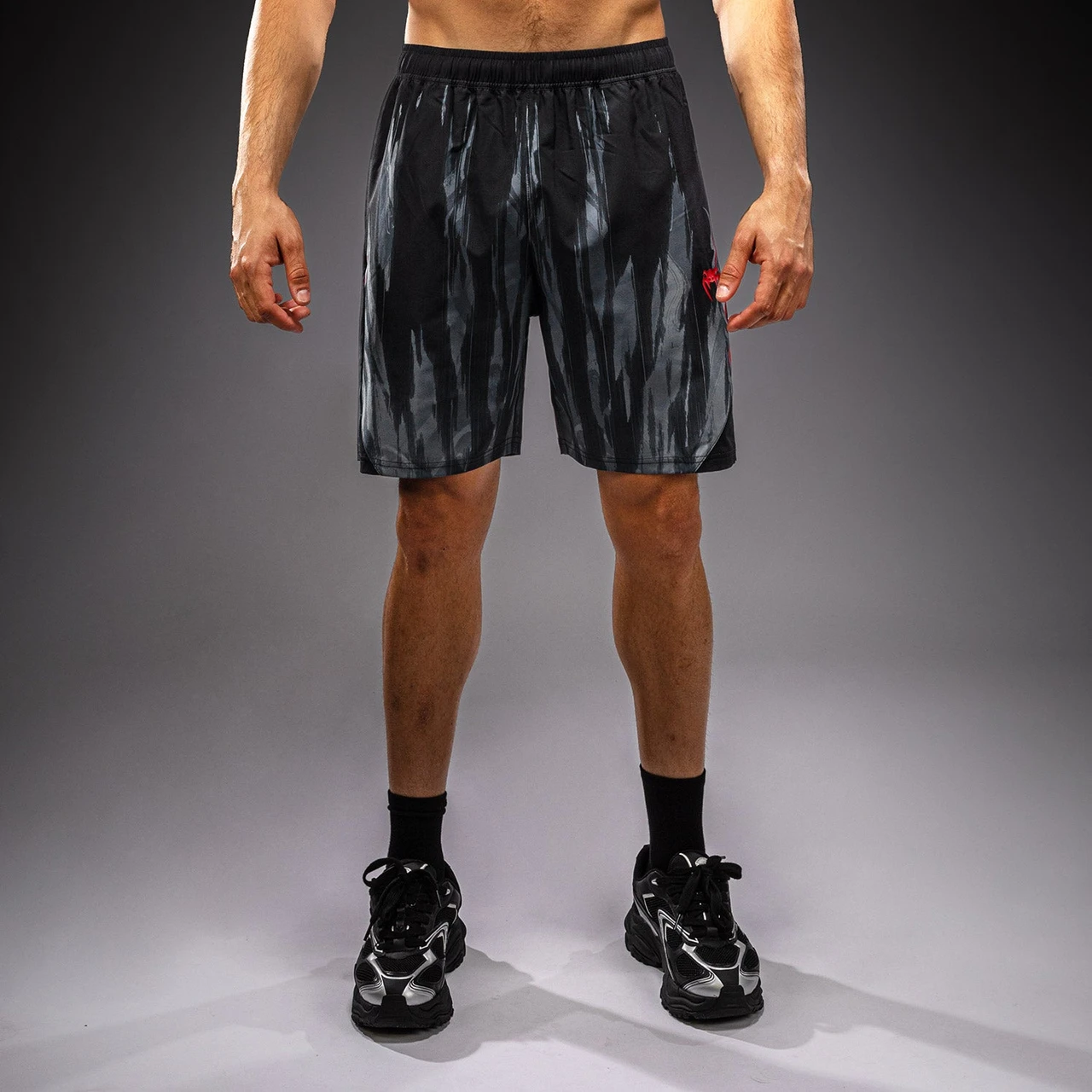 Venum Demon Training Shorts - Black/Grey