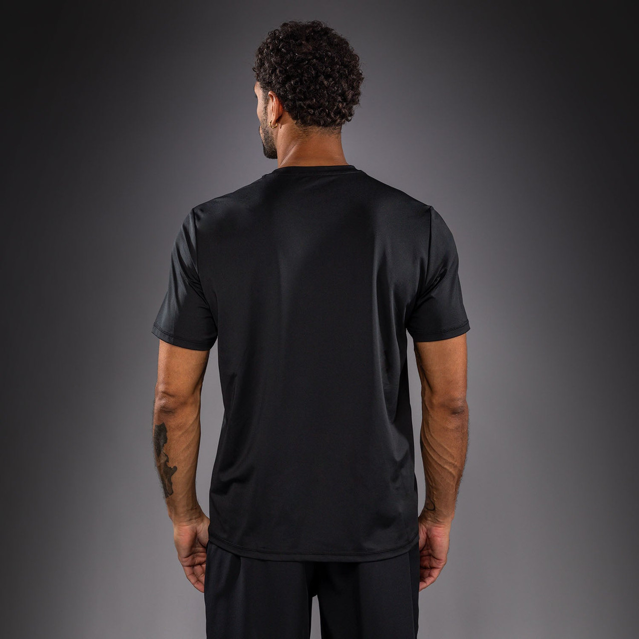 Venum Classic Dry Tech T-Shirt - Black/Silver