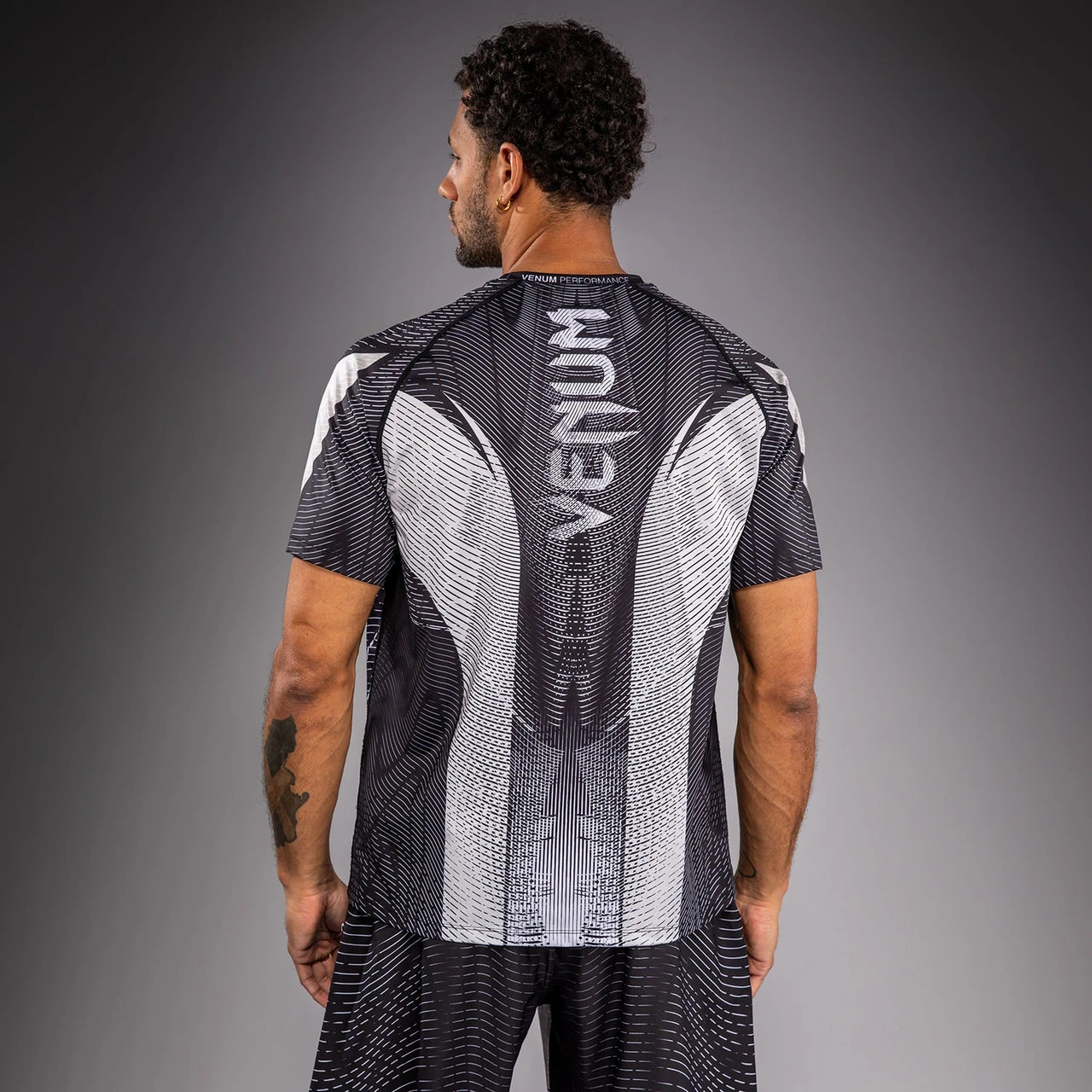 Venum Galactic 3.0 Dry Tech T-Shirt - Off-white/Black