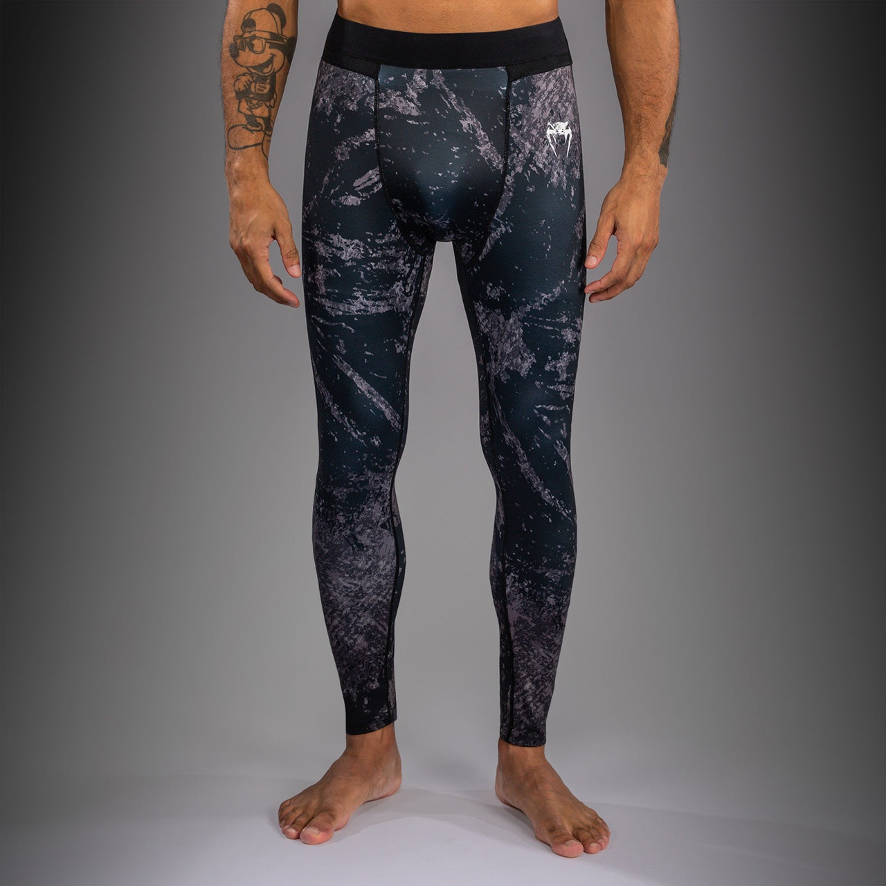 Venum Rage & Workout Compression Pants - Black/Grey