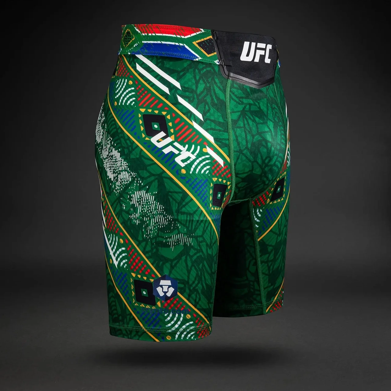Men's UFC Unrivaled by Venum Green Dricus Du Plessis Vale Tudo Short Second Edition