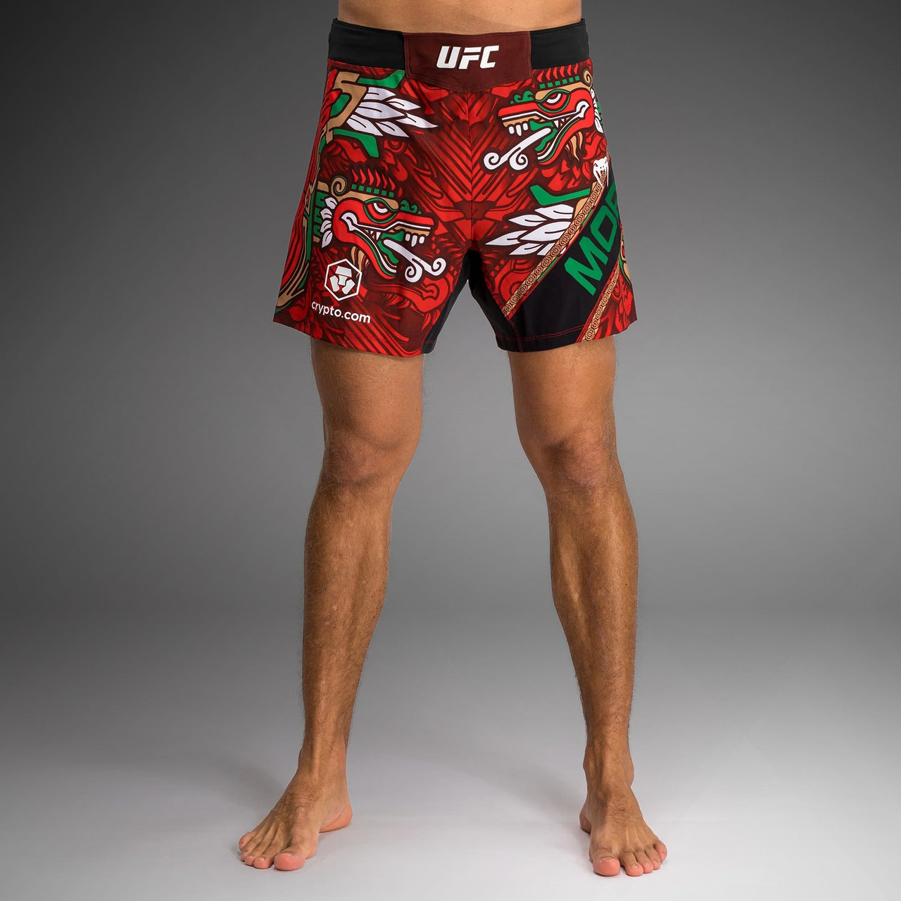 Men’s UFC Unrivaled by Venum Red Brandon Moreno Short Fit Fight Short